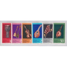 ALEMANIA ORIENTAL DDR 1972 SERIE COMPLETA DE ESTAMPILLAS NUEVAS MINT